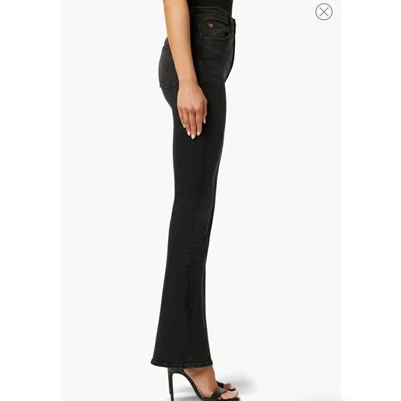 Hudson Black Heidi Rogue High-Rise Flare Nebula Jeans - Picture 5 of 16